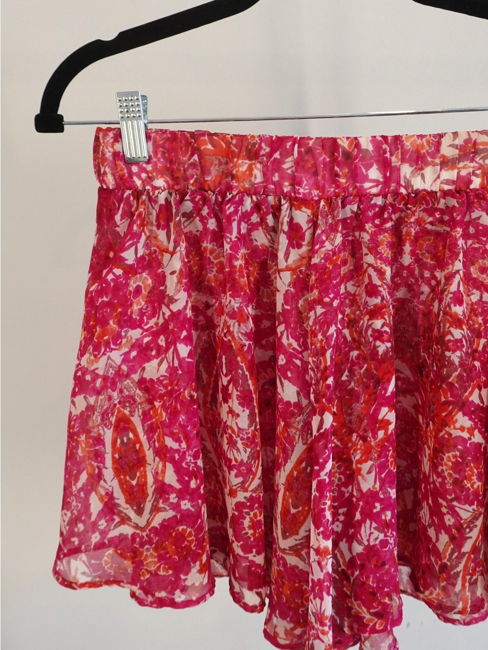 Pink & Orange Sherbet Show Me Your Mumu Flowy Shorts